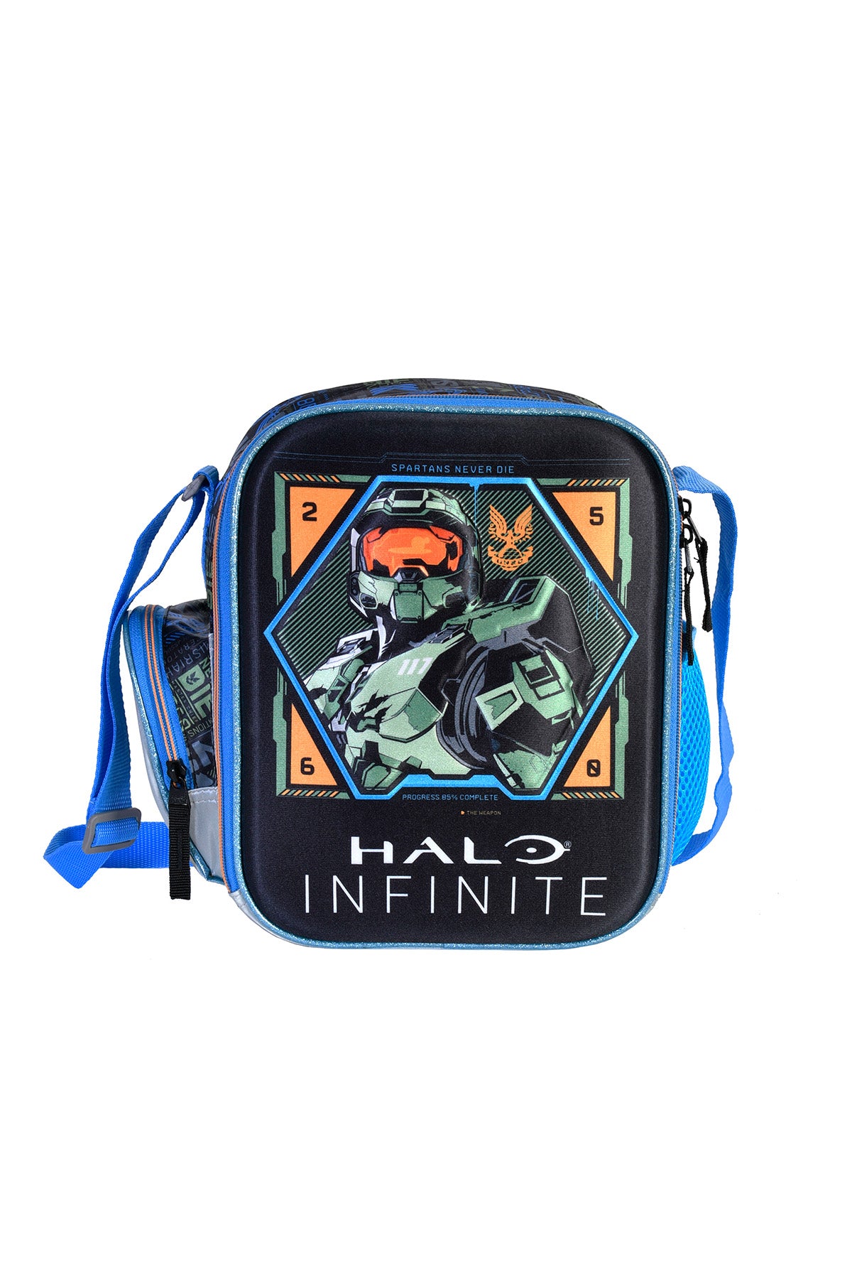 Lonchera Escolar de Halo Azul