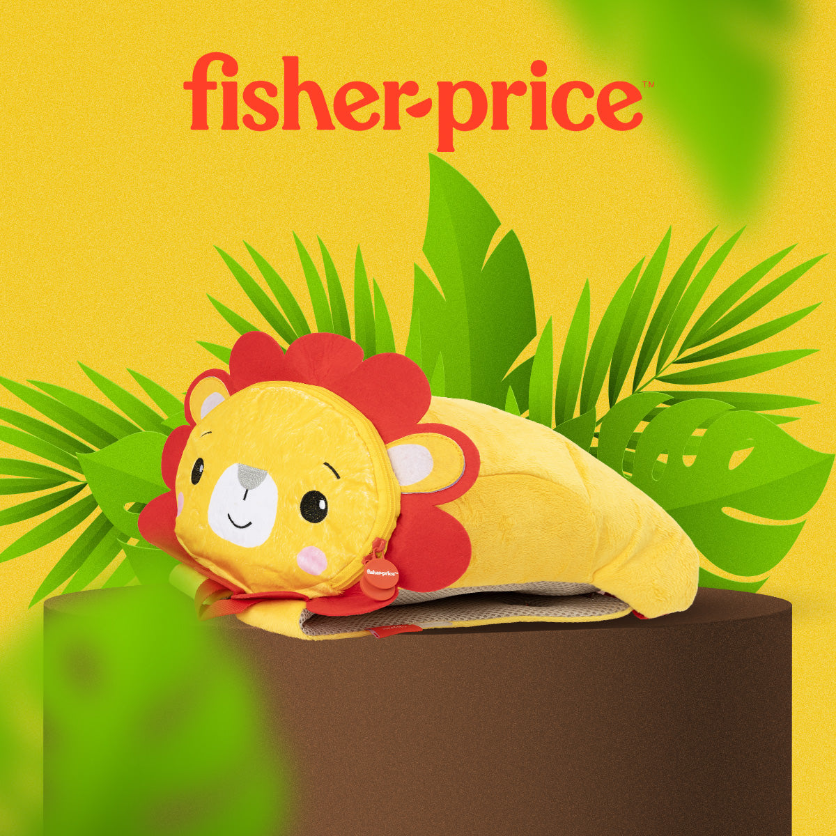 Mini mochila leon Fisher Price